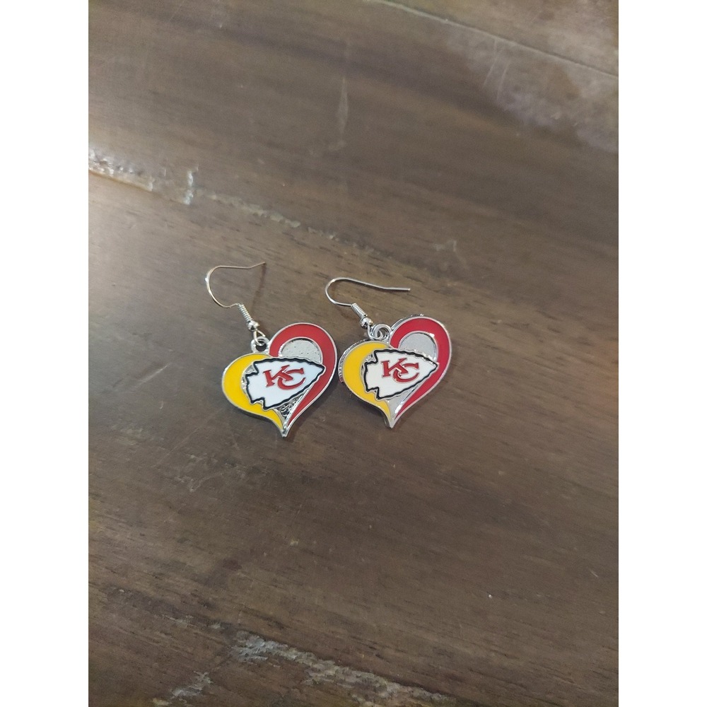 Kansas City Chiefs earrings‎